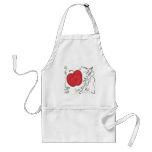 Delantal manzana Blanca Nieves