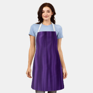 Delantal manzana morada