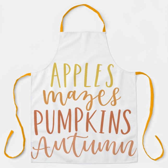 Delantal Manzanas (Anverso)