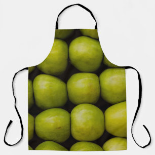 Delantal Manzanas fruta alimento manzanas verdes