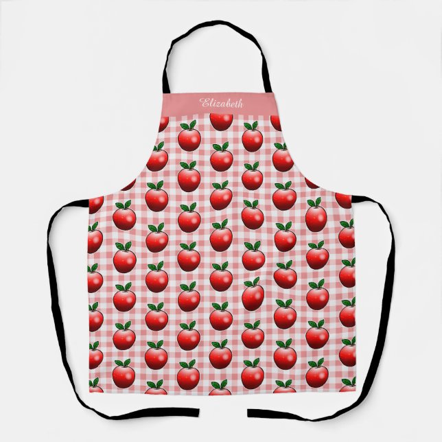 Delantal Manzanas Rojas (Anverso)