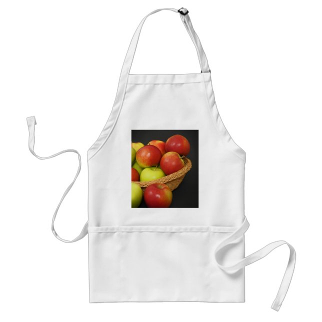 Delantal Manzanas rojas y verdes (Frente)