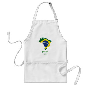 Delantal Mapa de Brasil