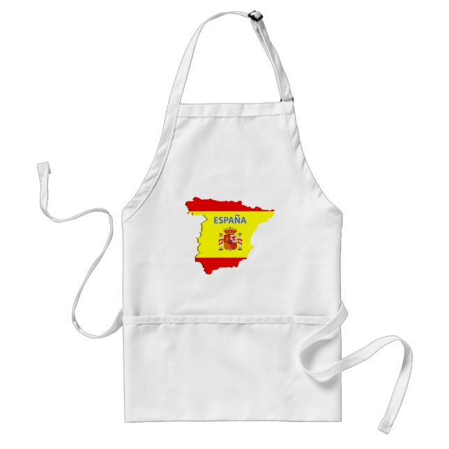 Delantal Mapa de España (Frente)