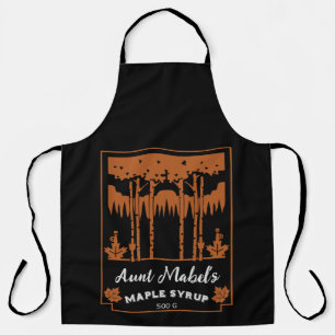 Delantal Maple Syrup Home Made Editable