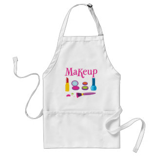 Delantal Maquillaje colorido
