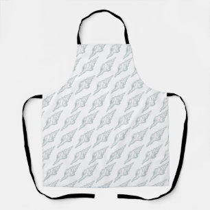 Delantal Maravilla elegante patrón acento tarta de almohada