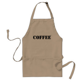 Delantal Marca de café Apron