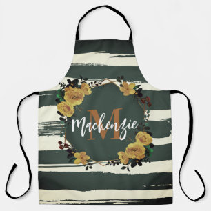 Delantal Marco floral vintage