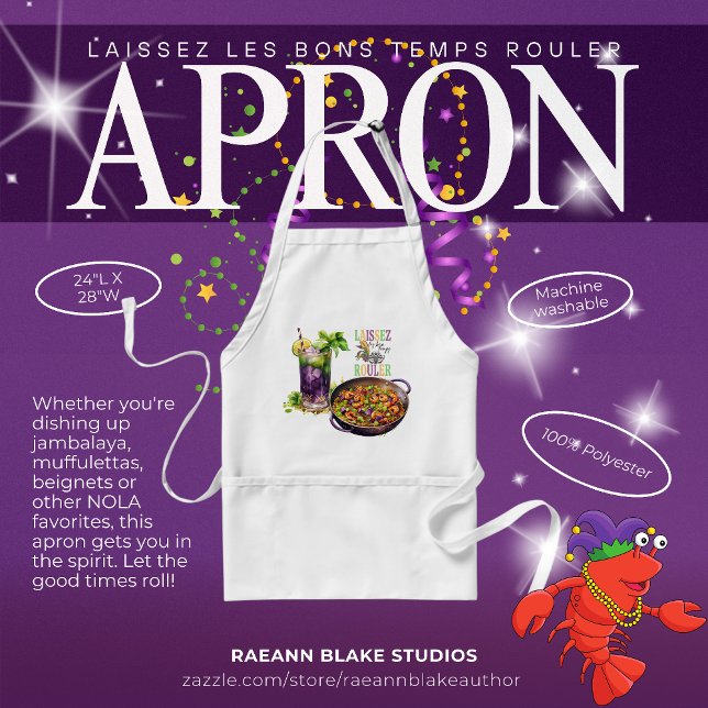 Delantal Mardi Gras Apron (Subido por el creador)