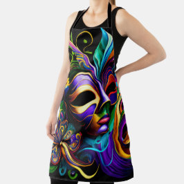 Delantal Mardi Gras Nueva Orleans