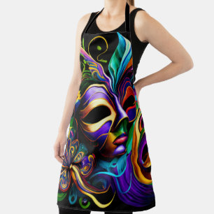 Delantal Mardi Gras Nueva Orleans