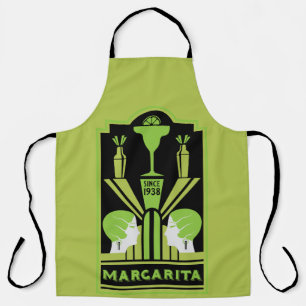 Delantal Margarita Art Deco Cocktail