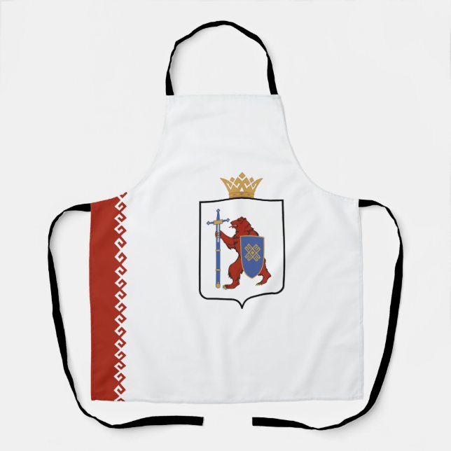 Delantal Mari El Flag (Anverso)