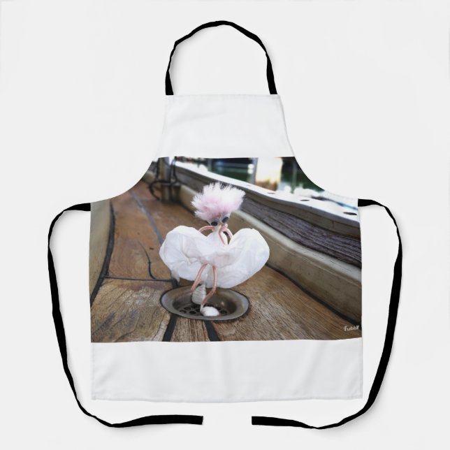 Delantal Marilyn Monroe pose in Witte rok (Anverso)