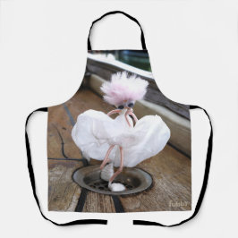 Delantal Marilyn Monroe pose in Witte rok door fubby.