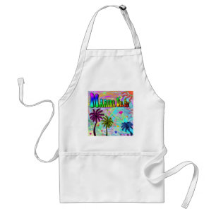 Delantal Marina Del Ray Vivid Romance Apron