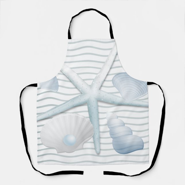 Delantal Marinas y Perlas (Anverso)