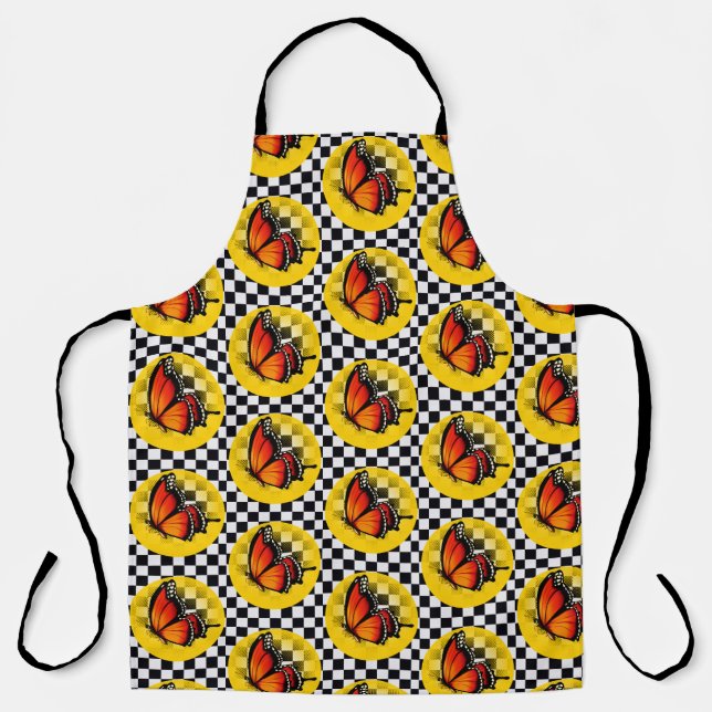 Delantal mariposa (Anverso)