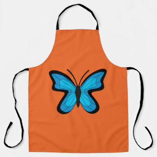 Delantal Mariposa azul