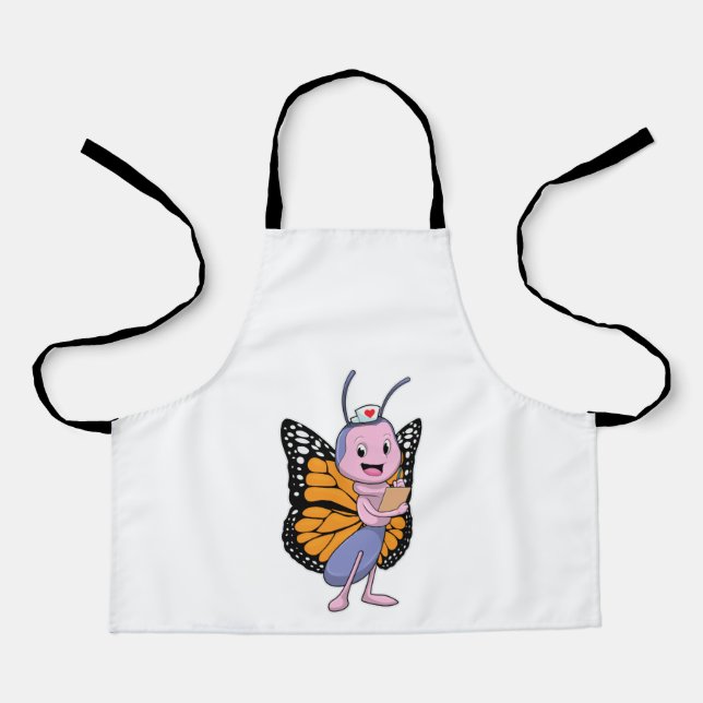 Delantal Mariposa como enfermera (Anverso)