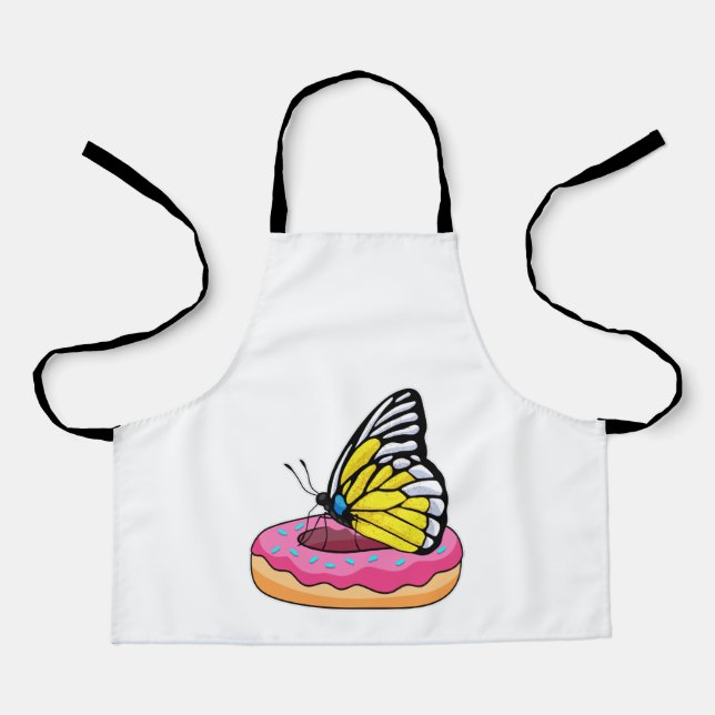 Delantal Mariposa con Donut (Anverso)