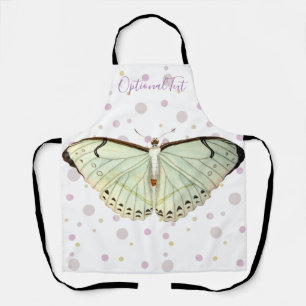 Delantal Mariposa De Belleza Verde De Mint