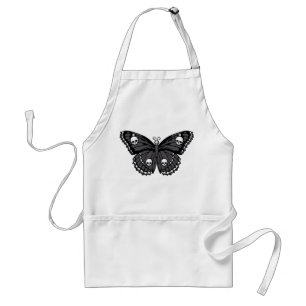 Delantal Mariposa de cráneo