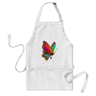 Delantal Mariposa del arco iris
