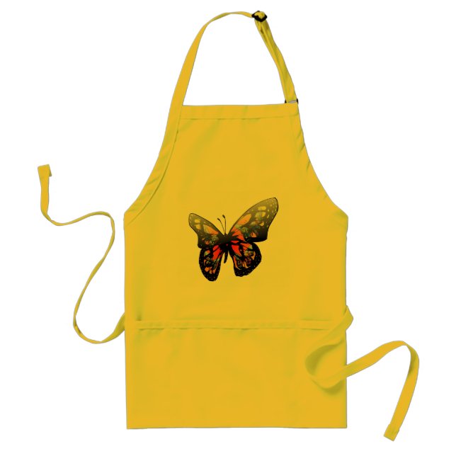 Delantal Mariposa Estándar Apron (Frente)