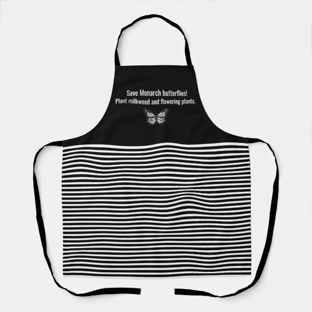 Delantal Mariposa monarca (Anverso)