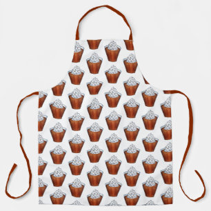 Delantal Mariposa pudding Crema batida Comida del Sur