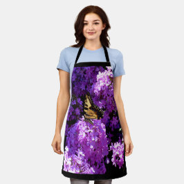 Delantal Mariposa y Phlox