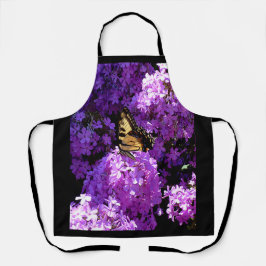 Delantal Mariposa y Phlox