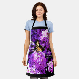 Delantal Mariposa y Phlox, eclesiastes 3:11