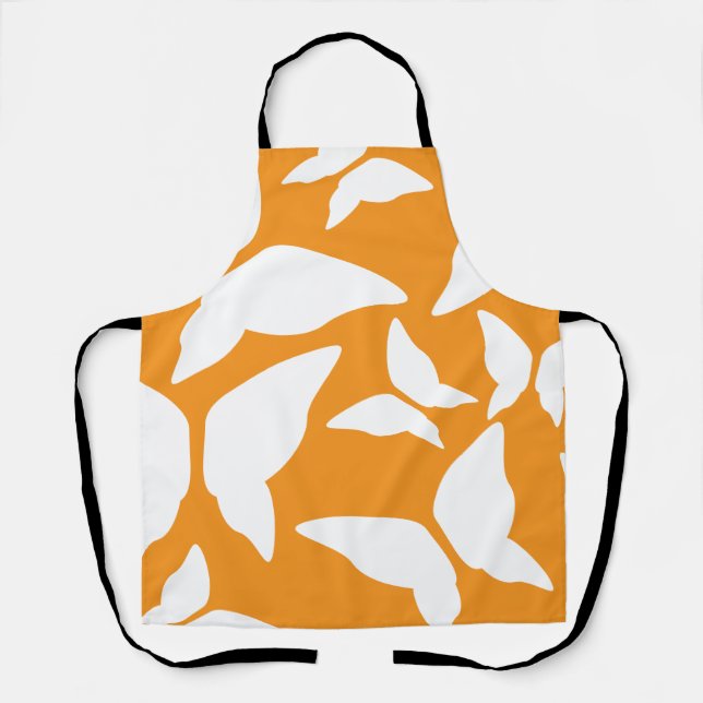 Delantal Mariposas Brillantes Audaz Cocina Ecléctica (Anverso)