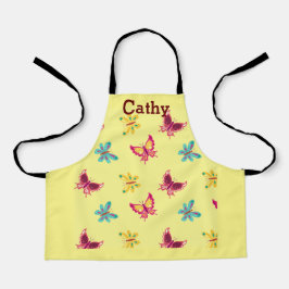 Delantal Mariposas de colores