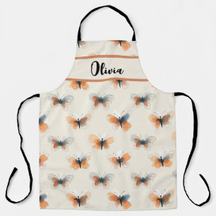 Delantal Mariposas de estilo Art Line
