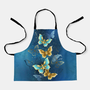 Delantal Mariposas doradas