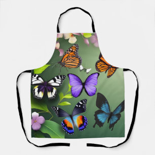 Delantal Mariposas en vuelo