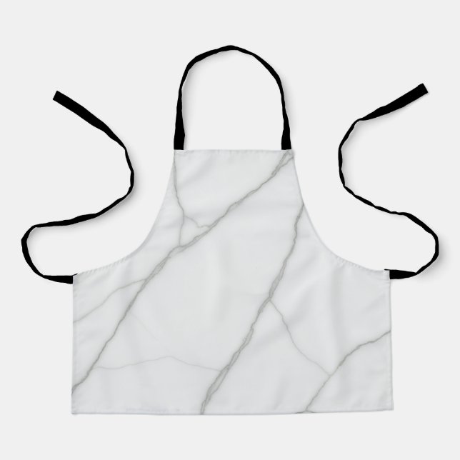 Delantal Mármol Blanco (Anverso)