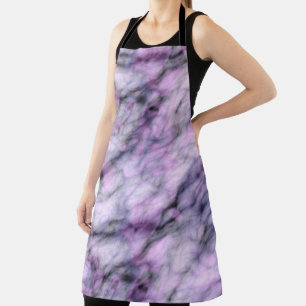 Delantal Mármol púrpura