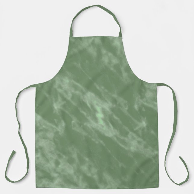 Delantal Mármol verde (Anverso)
