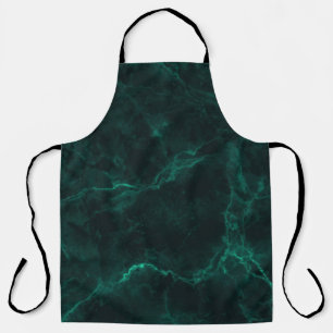 Delantal Mármol verde oscuro, textura perfecta.