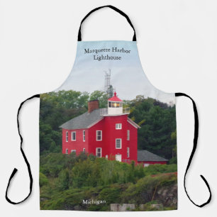 Delantal Marquette Harbour Lighthouse