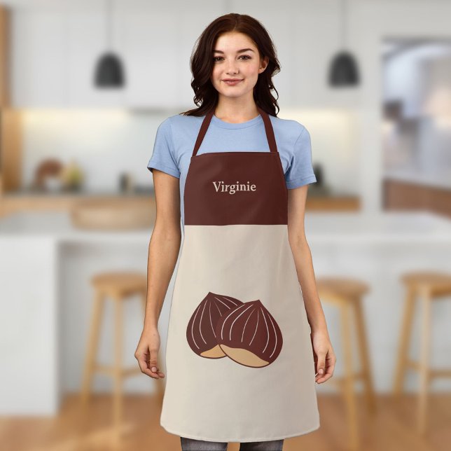 Delantal Marrón claro (Chestnut Apron)