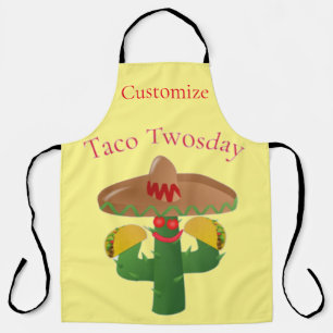 Delantal Martes Taco Saguaro Cactus Thunder_Cove