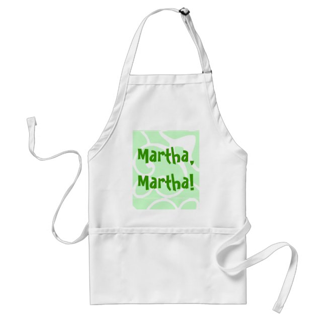 Delantal ¡Martha, Martha! (Frente)