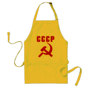 Delantal martillo y hoz de URSS del cccp