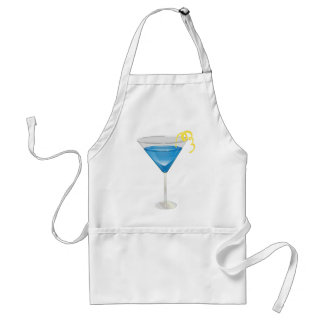 Delantal Martini azul